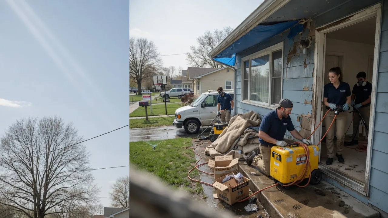 Basement Flood Cleanup in Troutville, PA near me